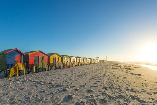 Sunrise Famous Colorful Beach Wall Decal