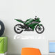 3D Image Green Modern Wall Decal