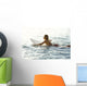 Surfer Girl Wall Decal