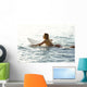 Surfer Girl Wall Decal