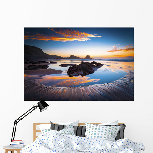 Sunset Wall Mural