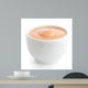 Small White Ceramic Dish Wall Decal