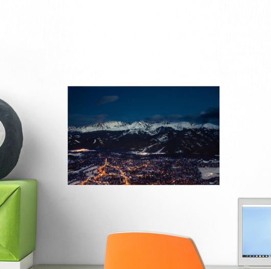 Panorama Zakopane Wall Decal