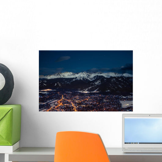 Panorama Zakopane Wall Decal