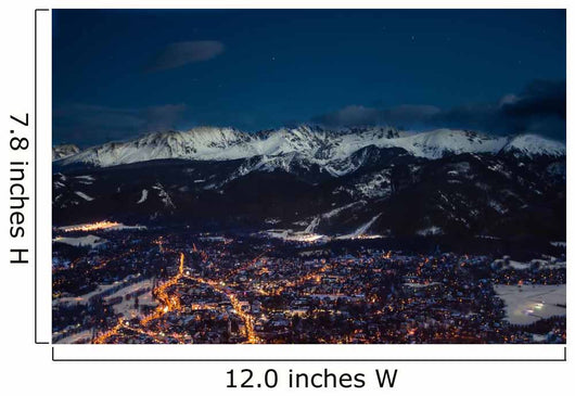 Panorama Zakopane Wall Decal
