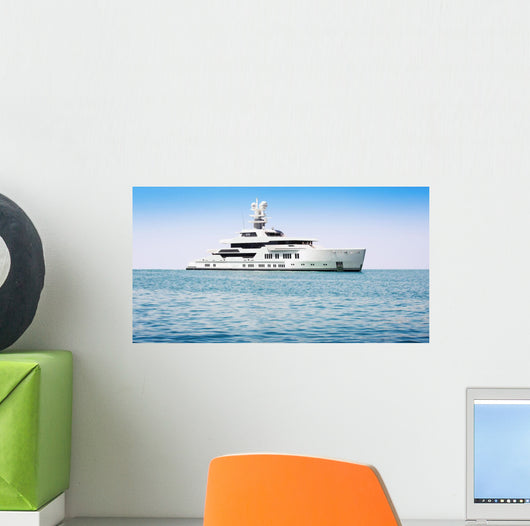 Luxury Boat Sea Wall Decal