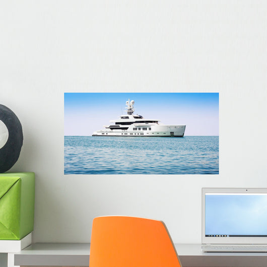 Luxury Boat Sea Wall Decal
