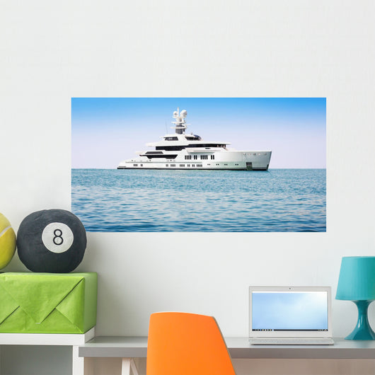 Luxury Boat Sea Wall Decal