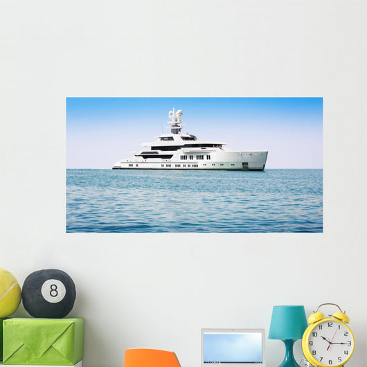 Luxury Boat Sea Wall Decal