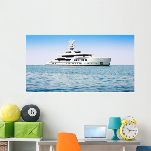 Luxury Boat Sea Wall Decal