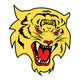 Tiger Head Mascot Wall Decal