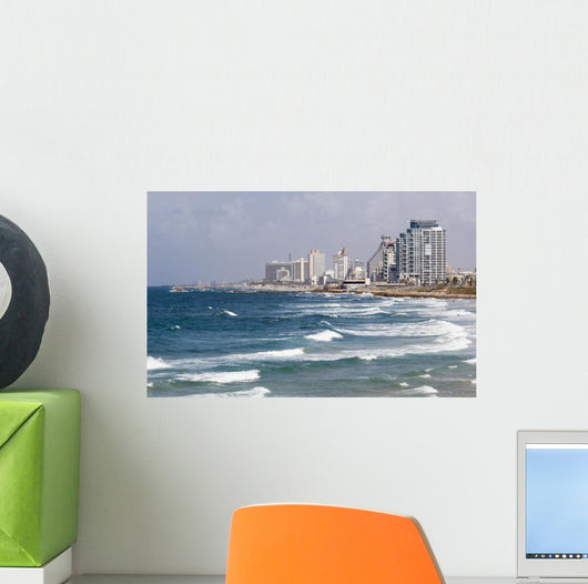Skyline and Beaches Southern Wall Decal