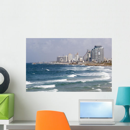 Skyline and Beaches Southern Wall Decal