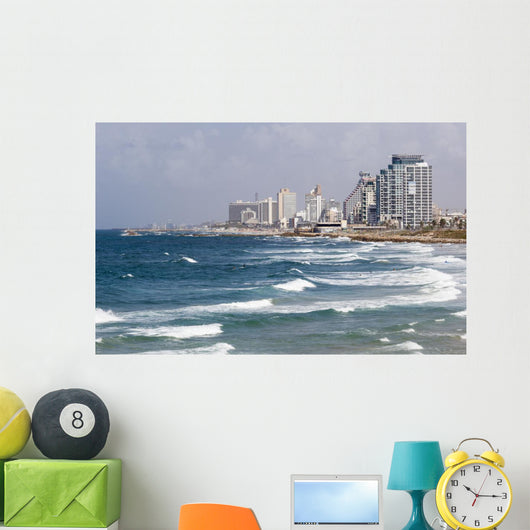 Skyline and Beaches Southern Wall Decal