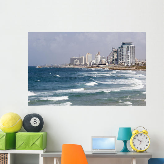 Skyline and Beaches Southern Wall Decal