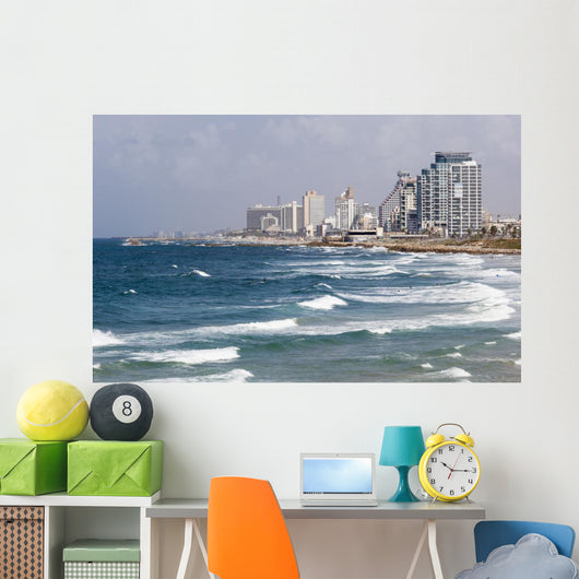 Skyline and Beaches Southern Wall Decal