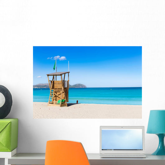Mallorca Can Picafort Beach Wall Decal