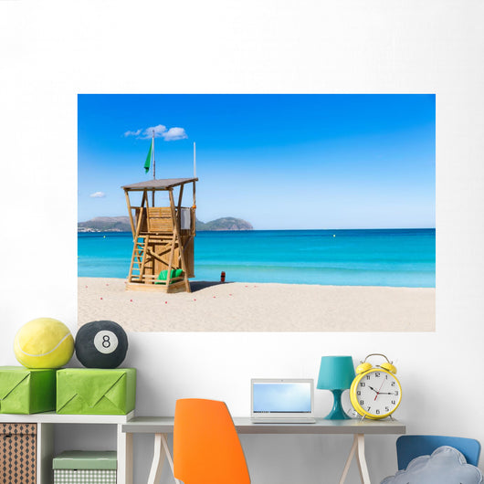 Mallorca Can Picafort Beach Wall Decal
