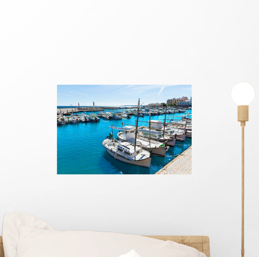 Majorca Cala Bona Marina Wall Decal