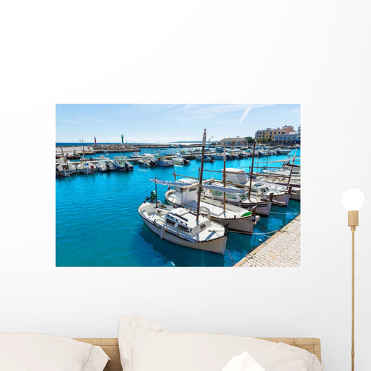 Majorca Cala Bona Marina Wall Decal
