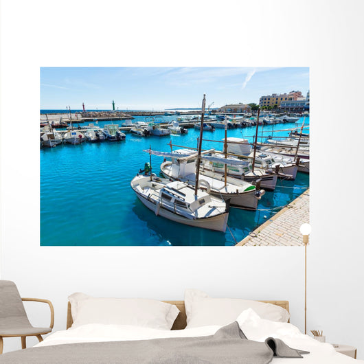 Majorca Cala Bona Marina Wall Decal