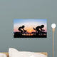 Triathlon Beach Evening Time Wall Decal