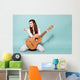 Smiling Beautiful Young Girl Wall Decal