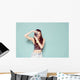Fashion Stylish Woman Dancing Wall Decal