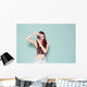 Fashion Stylish Woman Dancing Wall Decal