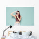Fashion Stylish Woman Dancing Wall Decal