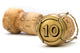 Champagnerkorken Jubilaum 10 Jahre Wall Decal