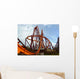 Steel Roller Coaster Amusement Wall Decal