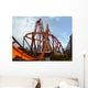 Steel Roller Coaster Amusement Wall Decal