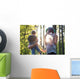 Parents Playing with Their Wall Decal