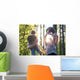 Parents Playing with Their Wall Decal