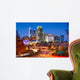 Raleigh North Carolina Skyline Wall Decal
