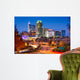 Raleigh North Carolina Skyline Wall Decal