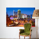 Raleigh North Carolina Skyline Wall Decal