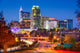Raleigh North Carolina Skyline Wall Decal