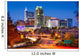 Raleigh North Carolina Skyline Wall Decal