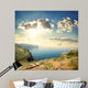 Seagulls over Rocks Sea Wall Decal