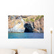 Panorama of the Aeolian islands seen from the sea Wall Mural