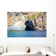 Panorama of the Aeolian islands seen from the sea Wall Mural