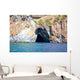 Panorama of the Aeolian islands seen from the sea Wall Mural