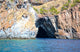Panorama of the Aeolian islands seen from the sea Wall Mural