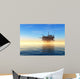 Oil Rig Wall Decal