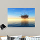 Oil Rig Wall Decal