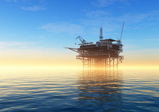 Oil Rig Wall Decal