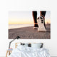 Runner Man Feet Running Wall Decal