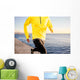 Running Man Male Runner Wall Decal